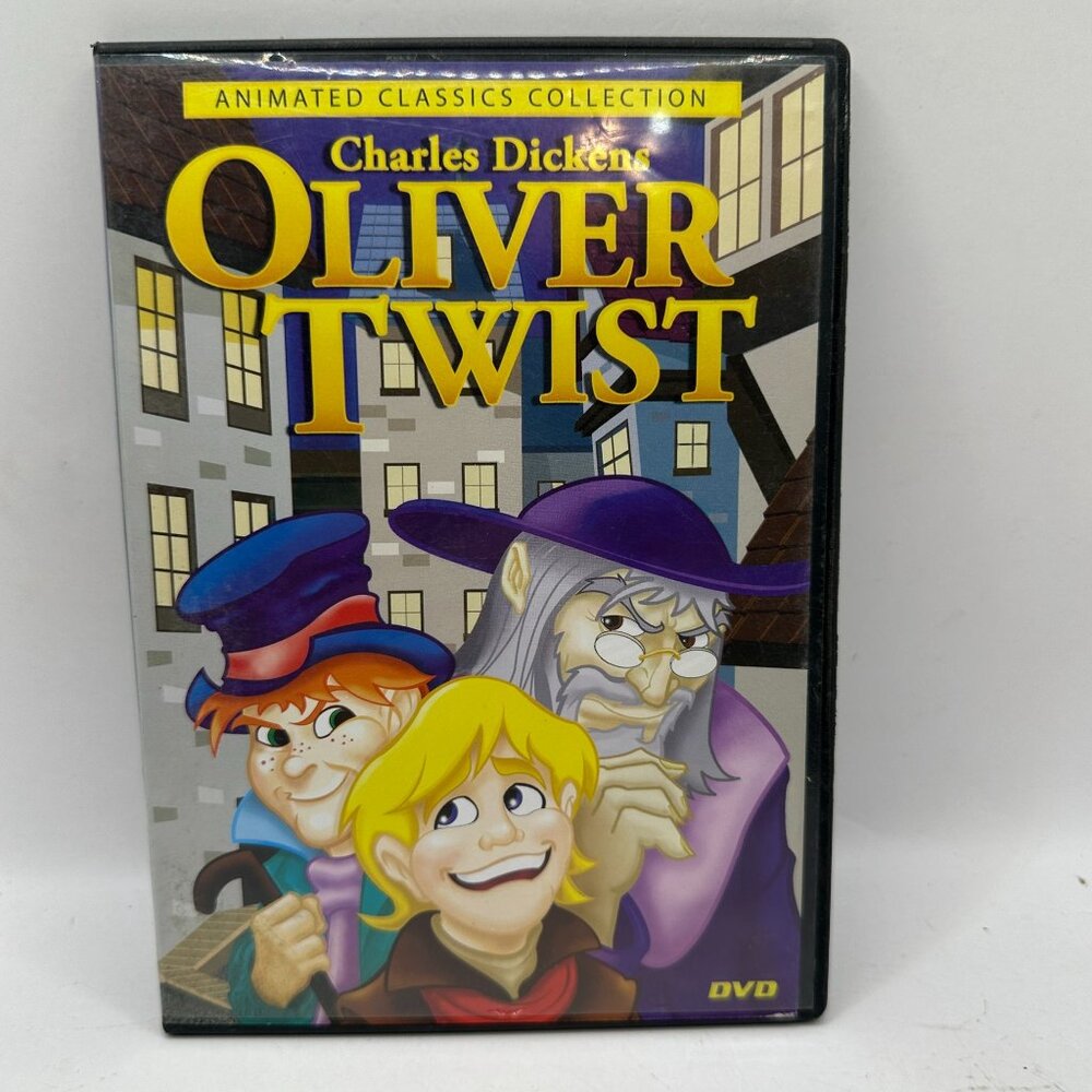 Oliver Twist Charles Dickson animated DVD Movie Digiview Entertainment